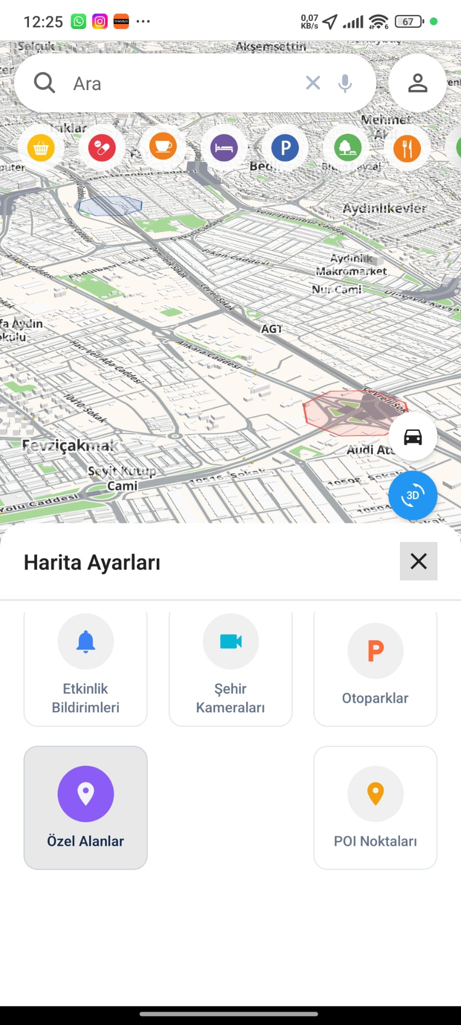 Kısıtlı Alanlar