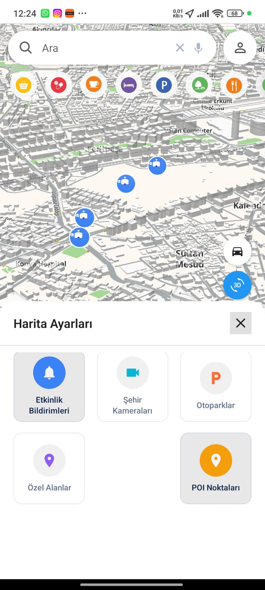 Etkinlik Bildirimleri