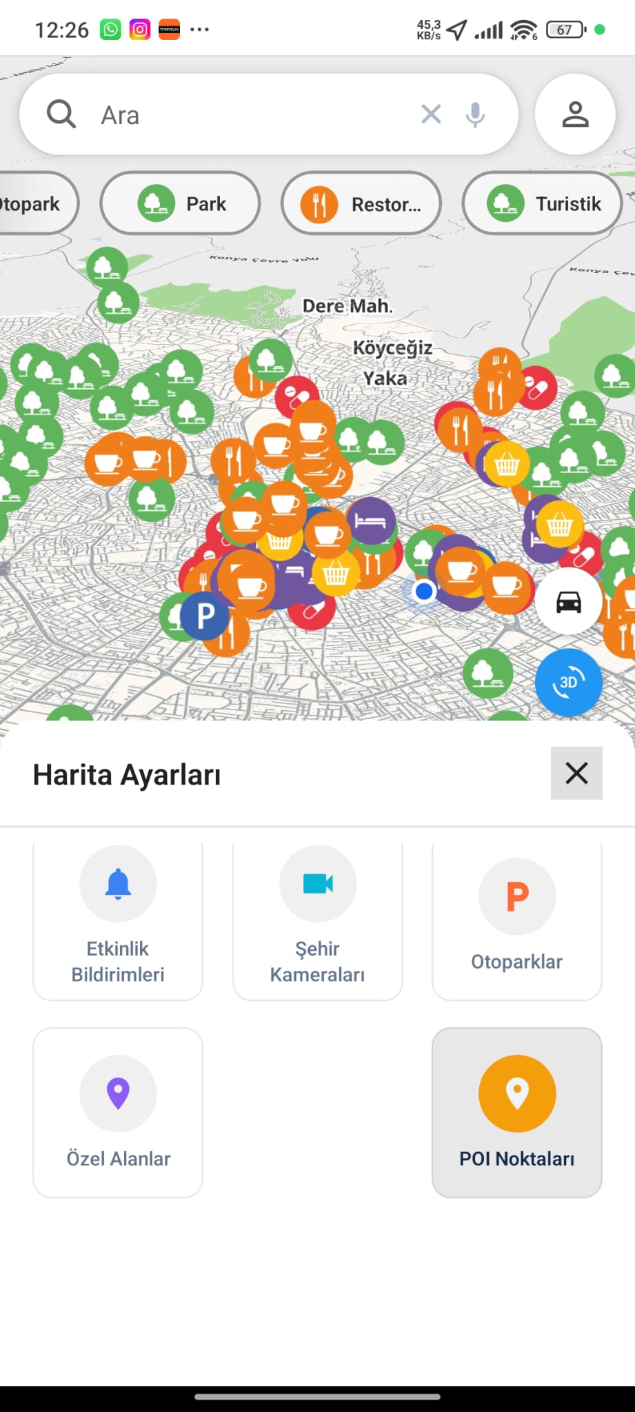 POI Keşfi