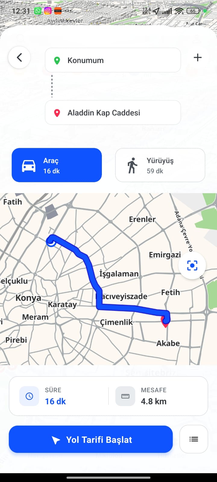 Rota Planlama